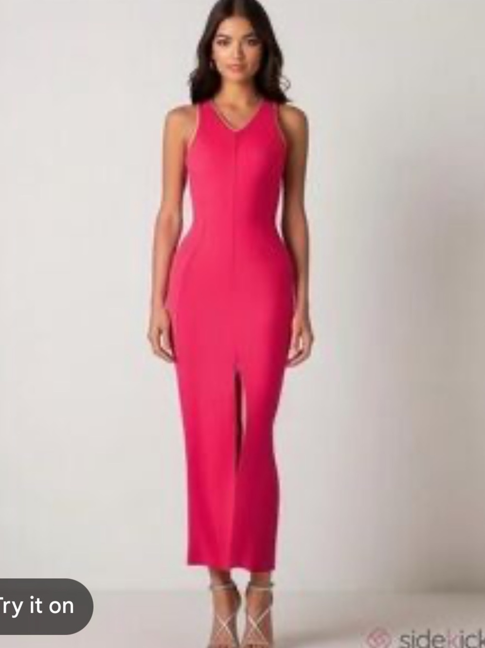 Caroline Constas dress nwt hot pink